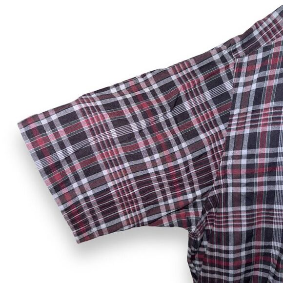 Polo Ralph Lauren Blake Black Madras S/S Button Down Shirt L - Picture 5 of 8